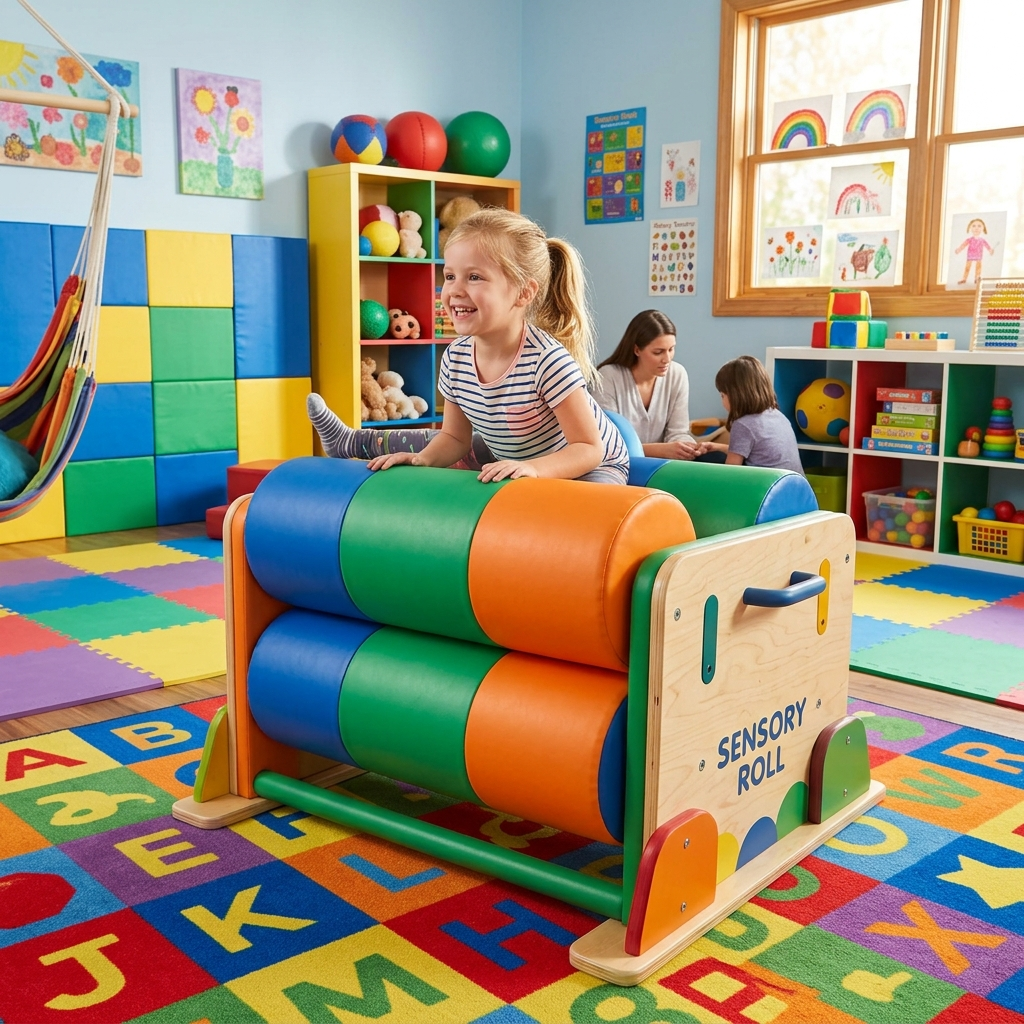 Sensory Squeeze Rollers & Steamrollers: Deep Pressure for Autism & ADHD